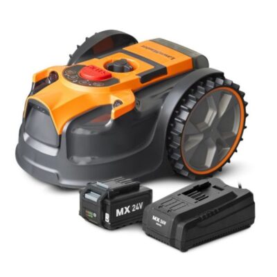 LAWNMASTER – VRM16 – 24V – 16cm – Akku-Rasenmähroboter für den Außenbereich