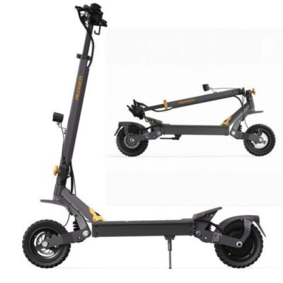 Ausom L1 Elektroroller – 1100 W Spitzenleistung – 15,6 Ah Akku – 10″ schlauchlose Reifen – Schwingarmfederung – 70 km Reichweite